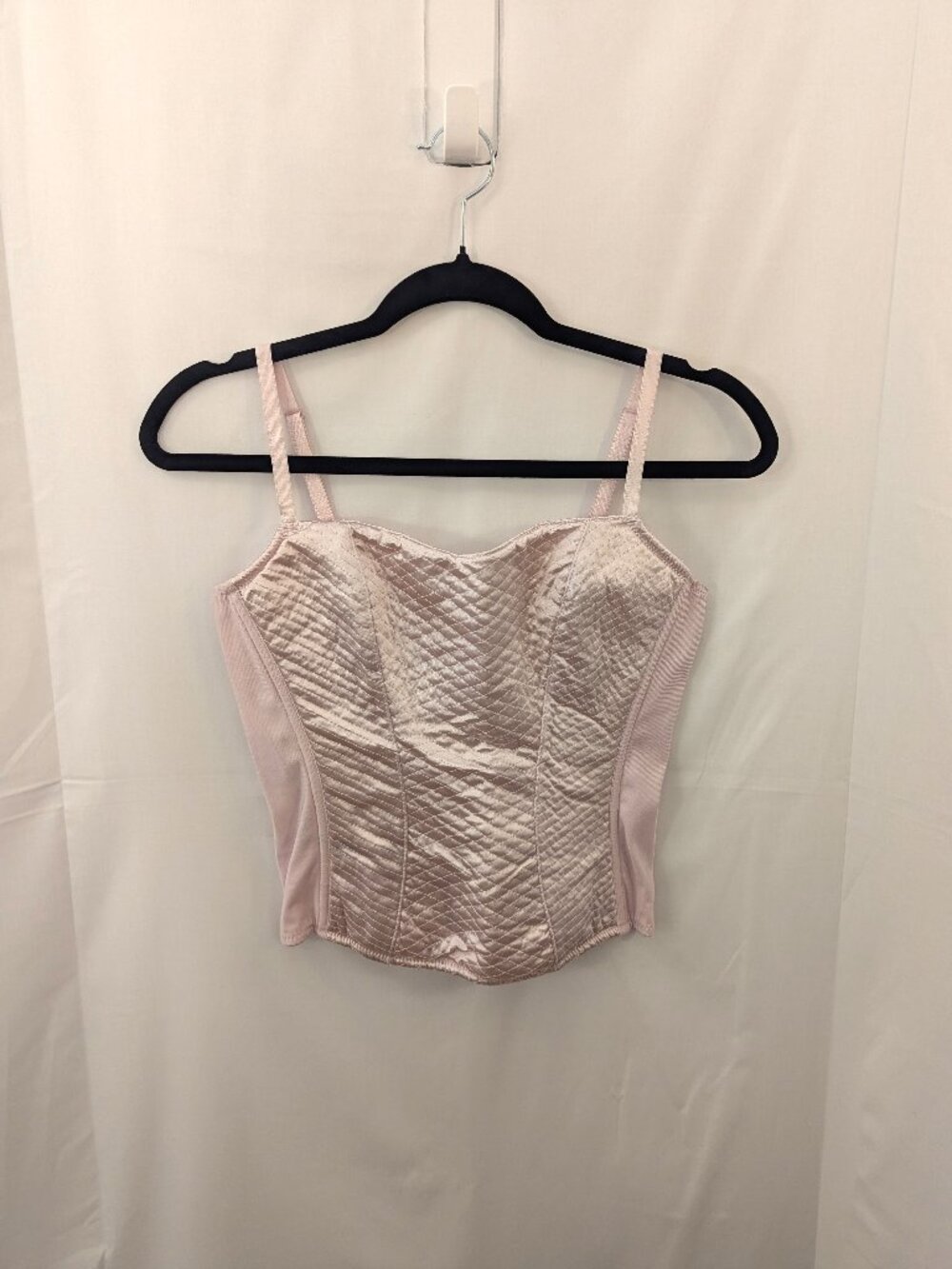 Y2K Pink Quilted-Esque Corset